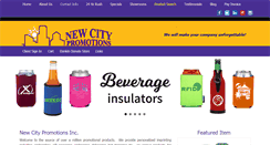 Desktop Screenshot of newcitypromotions.com
